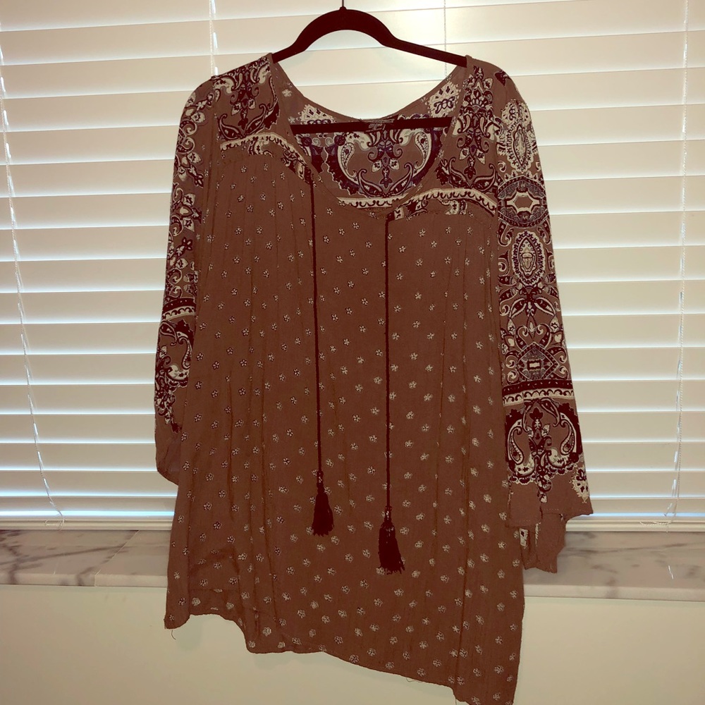 Angie Bohemian Top